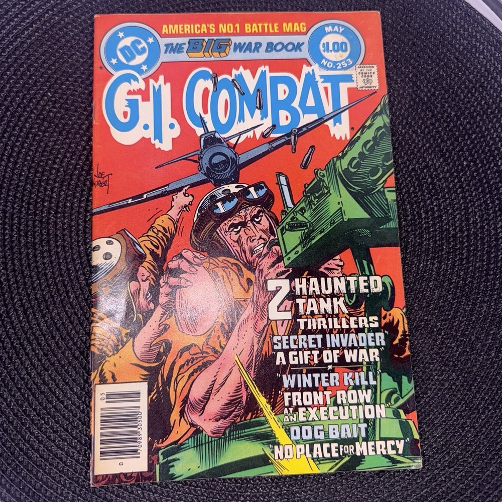 G.I. COMBAT #253 in VF- condition 1983 DC Bronze Age comic  THE BIG WAR BOOK